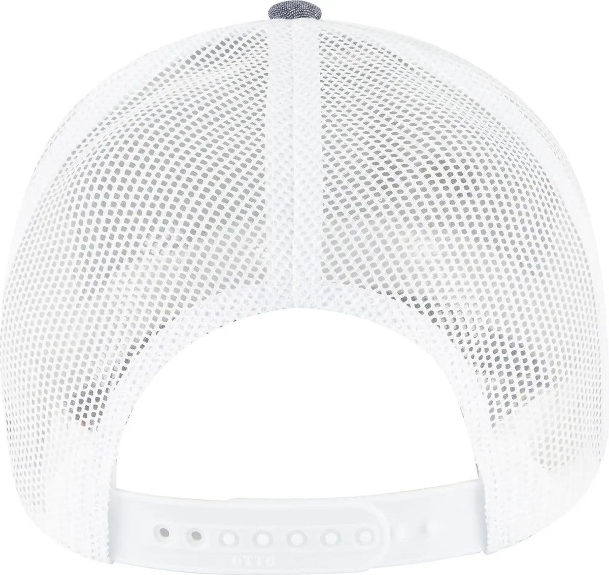 Otto 83-473 6 Panel Low Profile Mesh Back Trucker Cap - Nvy/wht - 1/2’’ - 7 5/8’’
