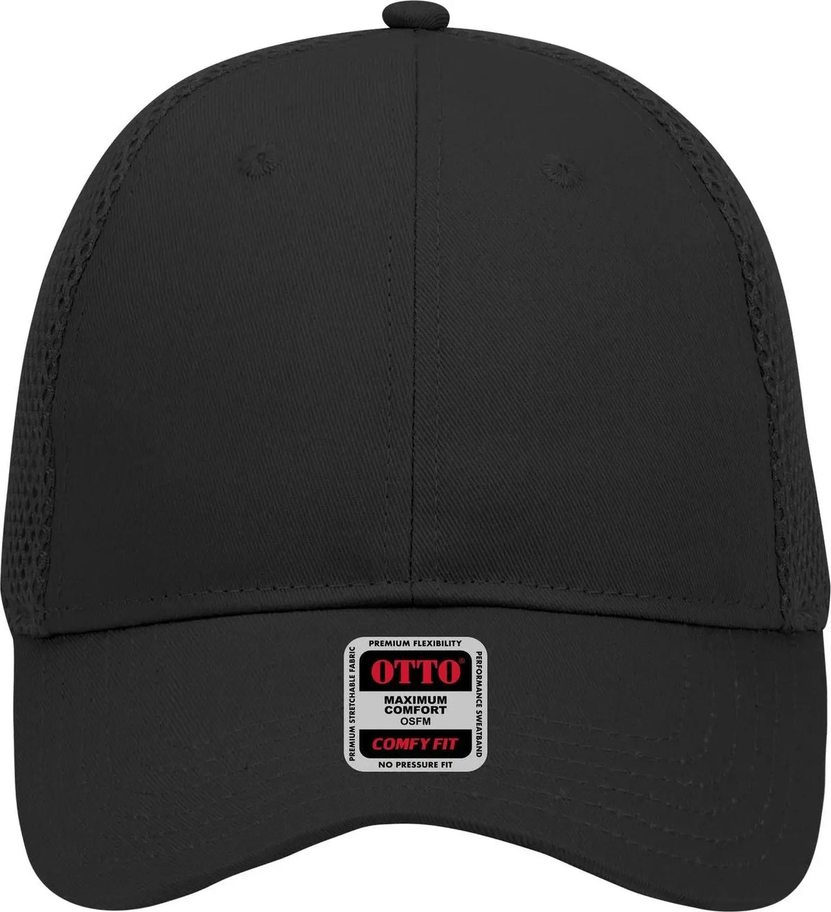Otto 83-605 ?Otto Comfy Fit’ 6 Panel Low Profile Baseball Cap - Black - 1/2’’ - 7 5/8’’