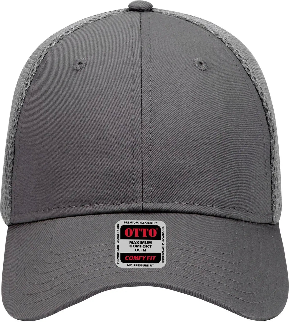 Otto 83-605 ?Otto Comfy Fit’ 6 Panel Low Profile Baseball Cap - Char. Gray - 1/2’’ - 7 5/8’’