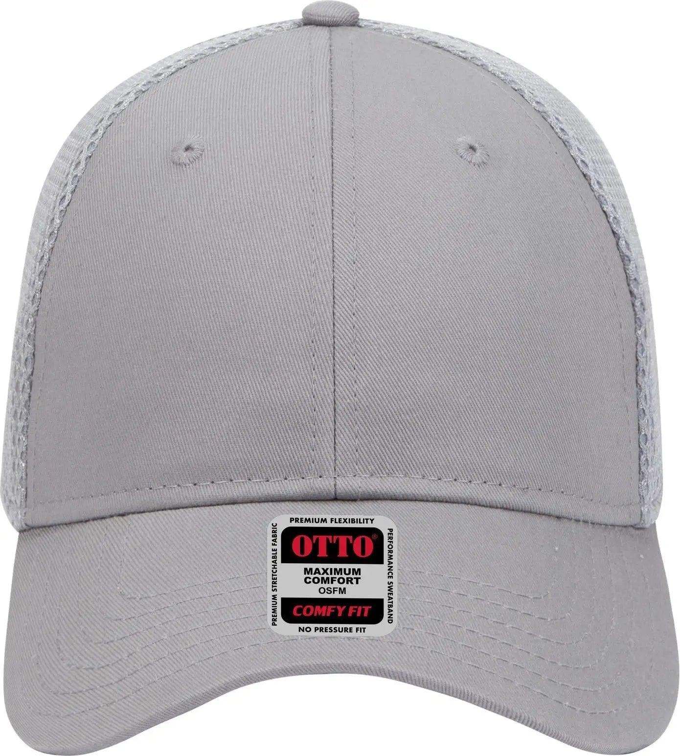 Otto 83-605 ?Otto Comfy Fit’ 6 Panel Low Profile Baseball Cap - Gray - 1/2’’ - 7 5/8’’