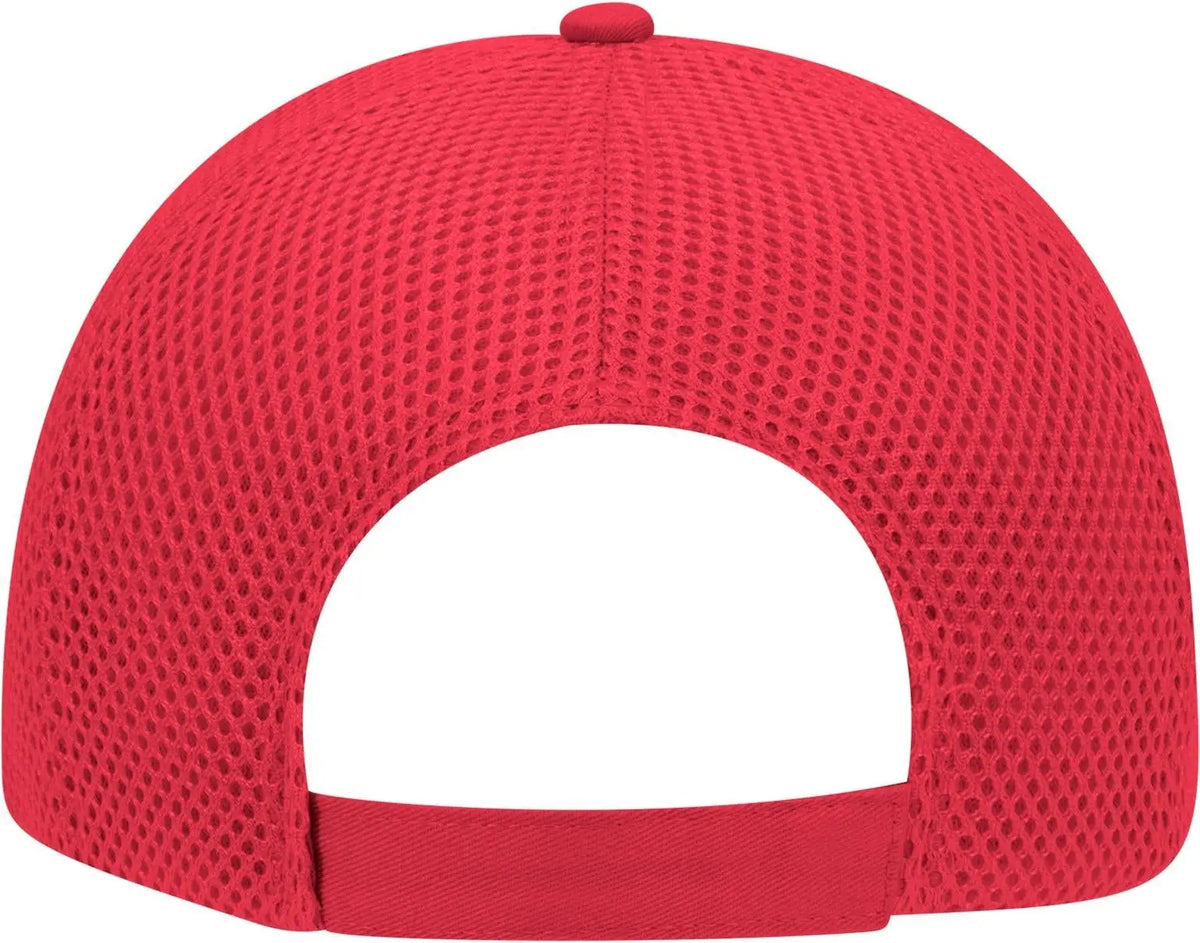 Otto 83-605 ?Otto Comfy Fit’ 6 Panel Low Profile Baseball Cap - Red - 1/2’’ - 7 5/8’’