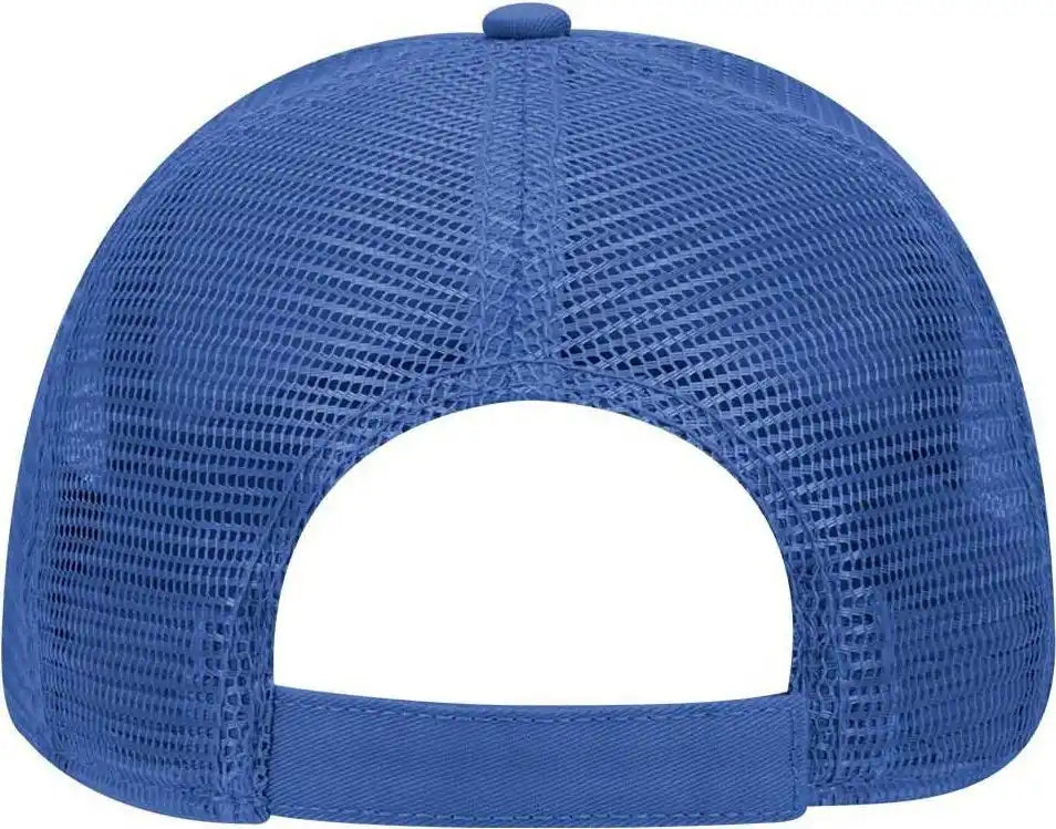 Otto 83-942 Superior Cotton Twill Low Profile Pro Style Mesh Back Cap - Red - one Size Fits Most