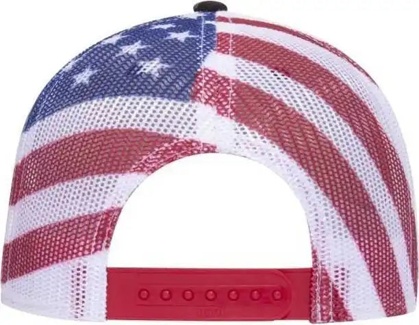 Otto 88-1280 6 Panel Low Profile Mesh Back Trucker Hat - Camo16 - Multi-color / one Size Fits Most