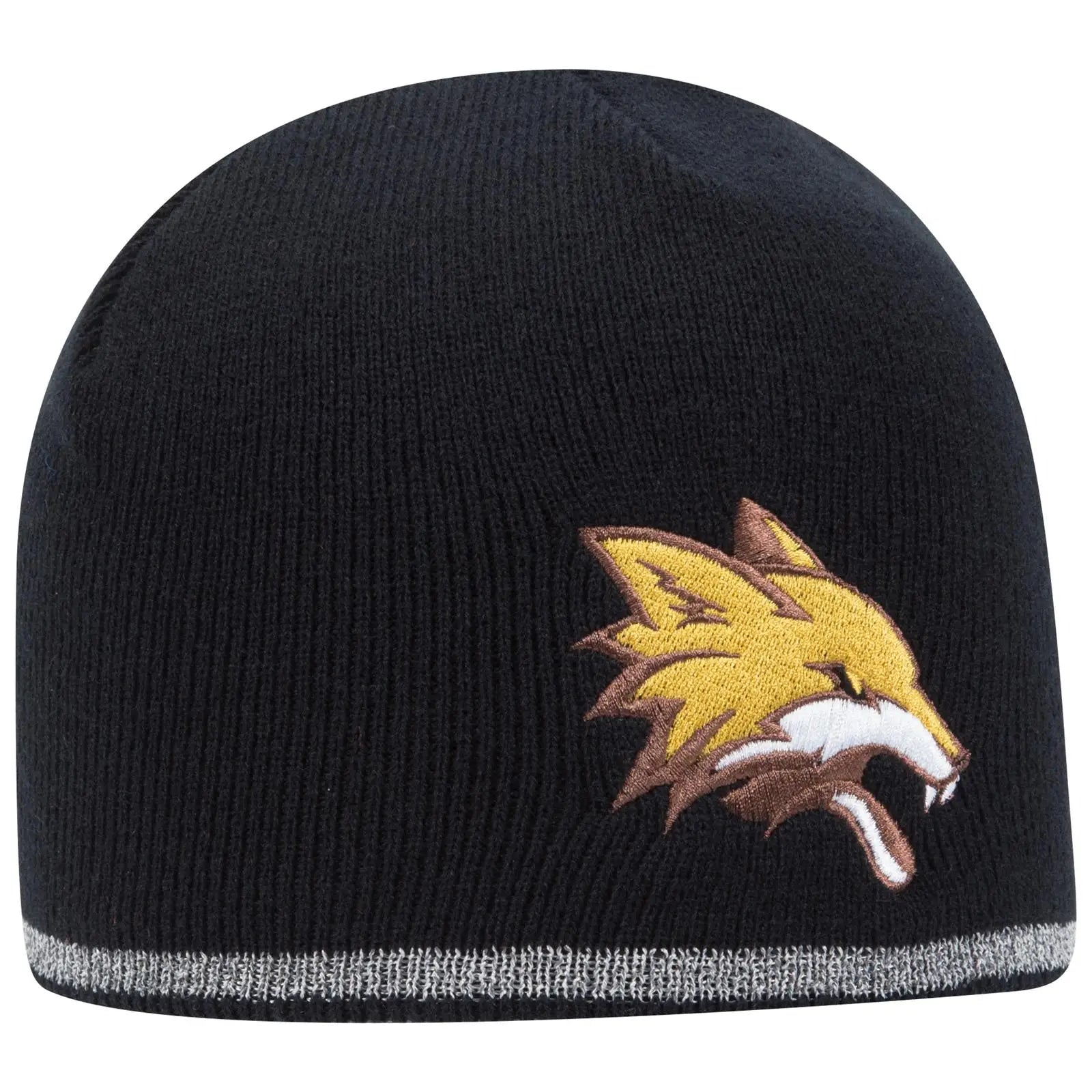 Otto 91-1237 9’’ Classic Knit Beanie W/ Reflective Stripe - Char. Gray - 6 1/2’’ - 7 5/8’’