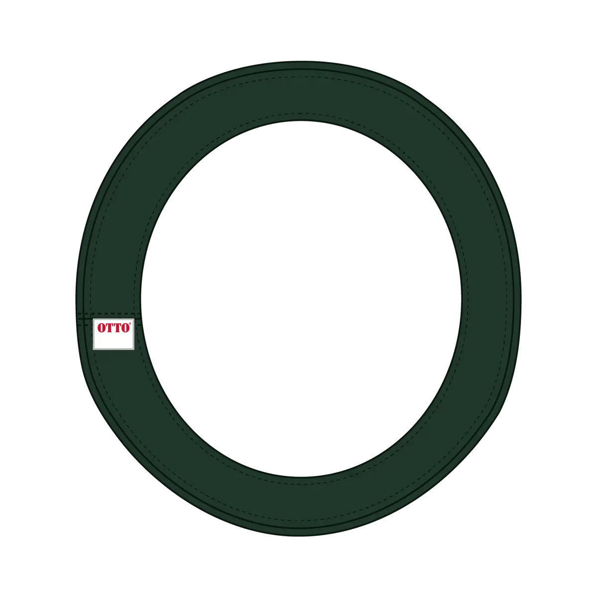 Otto 92-1097 Hat Band - Dk. Green