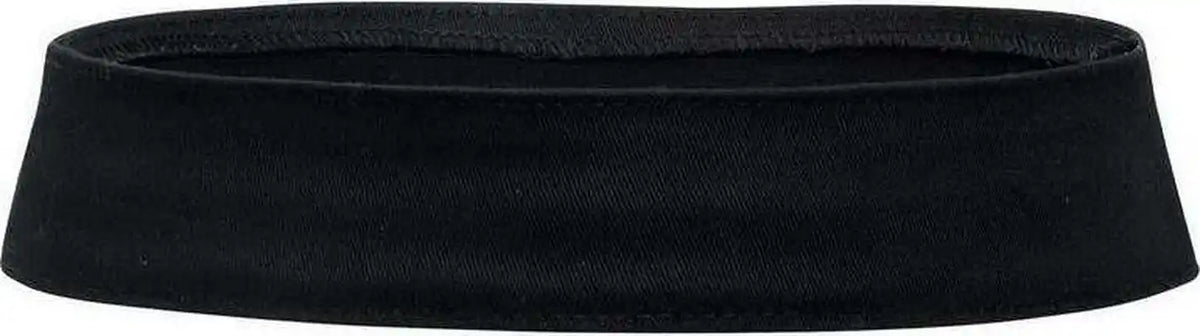 Otto 92 1097 Stretchable Cotton Twill Hat Band Black / m
