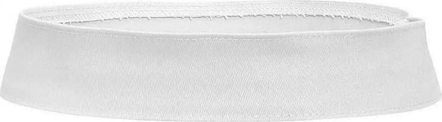 Otto 92-1097 Stretchable Cotton Twill Hat Band (12pk) - White - m