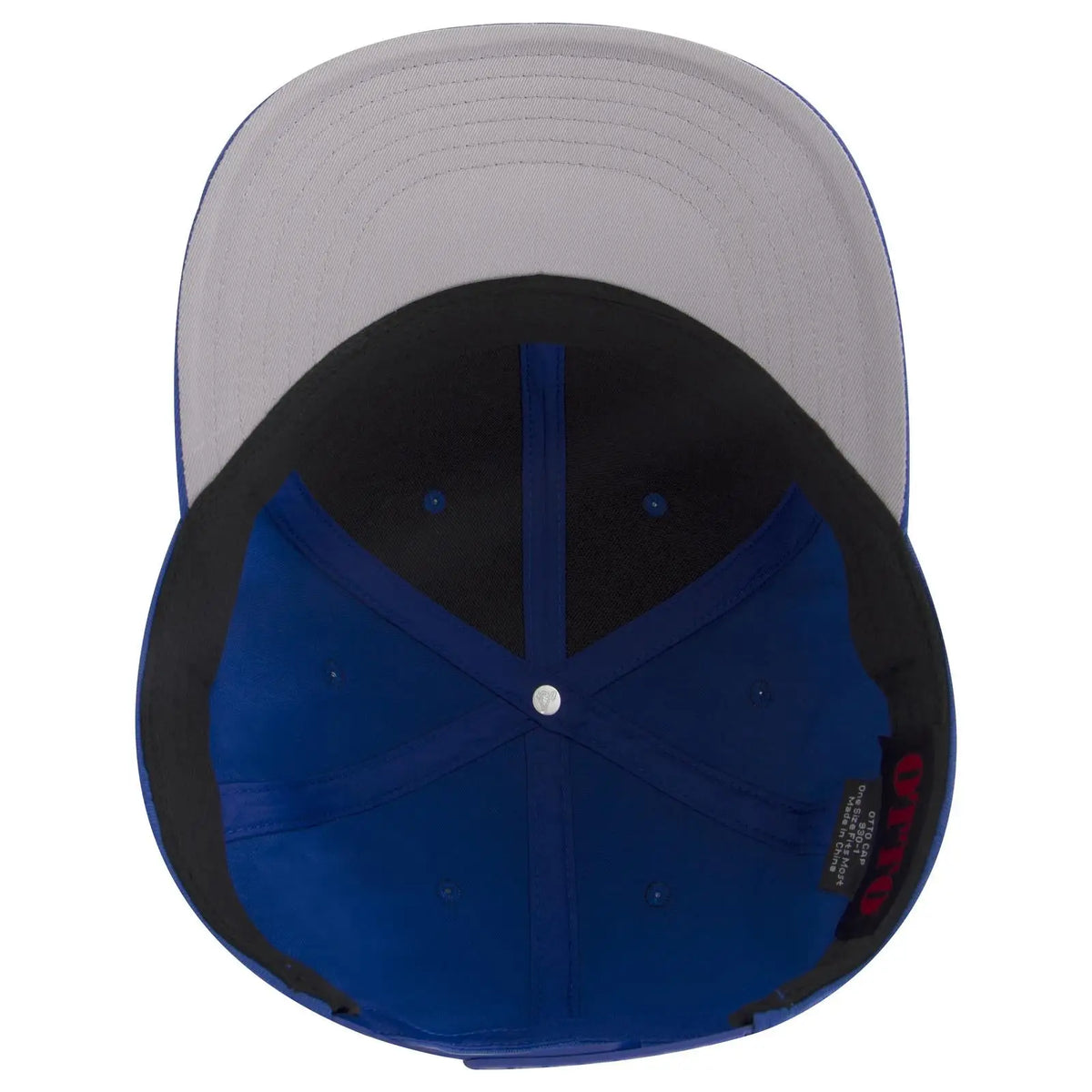 Otto 930-1 6 Panel Pro Style Baseball Cap - Royal - 7 3/8’’ - 5/8’’