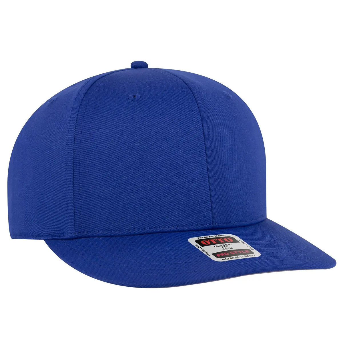 Otto 930-1 6 Panel Pro Style Baseball Cap - Royal - 7 3/8’’ - 5/8’’