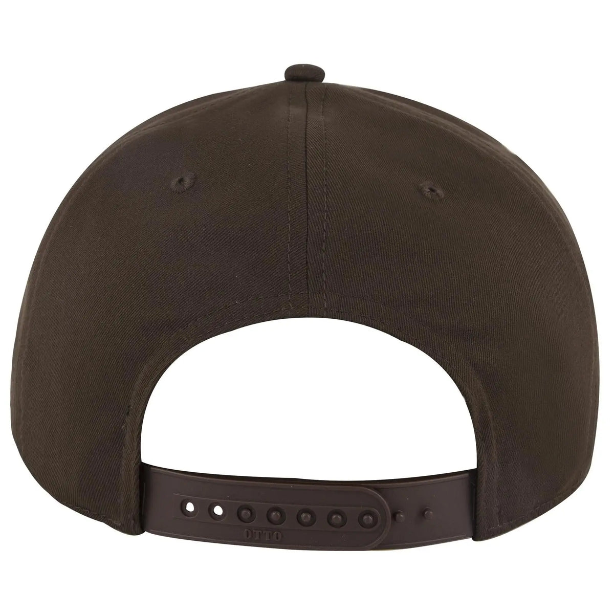Otto 9305-1 5 Panel Pro Style Baseball Cap - Dk. Brown - 7 3/8’’ - 5/8’’