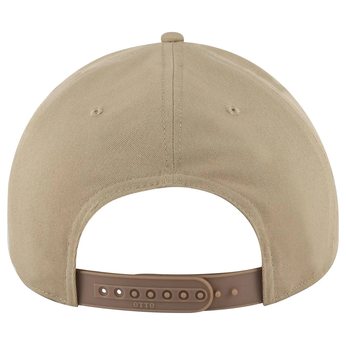 Otto 9305-1 5 Panel Pro Style Baseball Cap - Khaki - 7 3/8’’ - 5/8’’