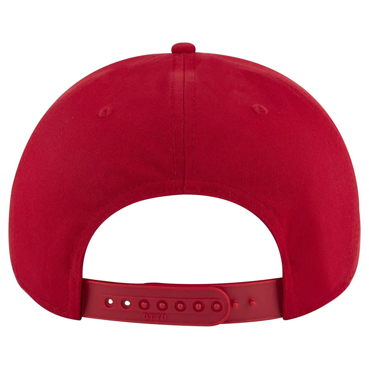 Otto 9305-1 5 Panel Pro Style Baseball Cap - Red - 7 3/8’’ - 5/8’’