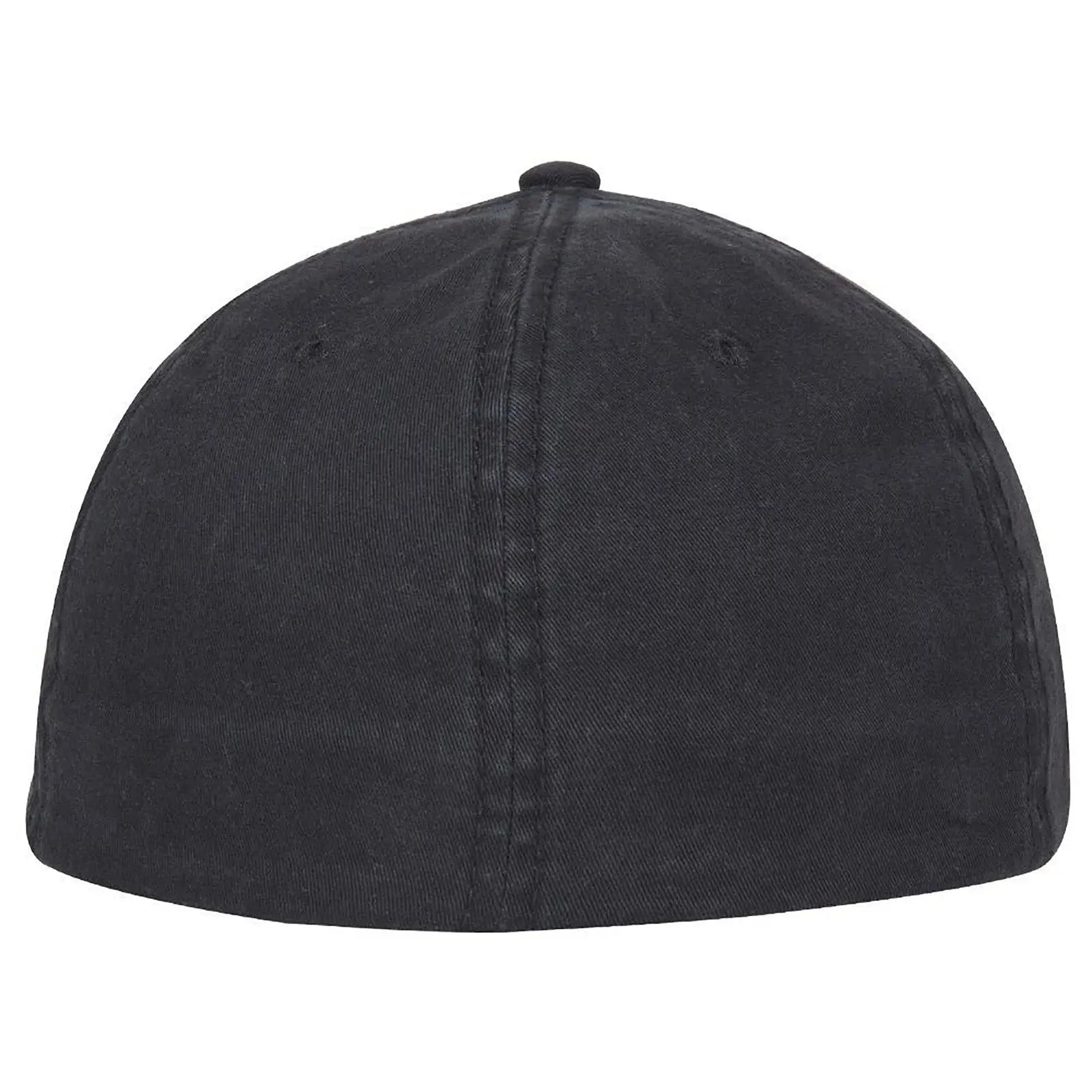 Otto 94-1195 ?Otto Flex’ Fitted 6 Panel Slim Fit Low Profile Baseball Cap - Black - 7’’ - 7 1/4’’