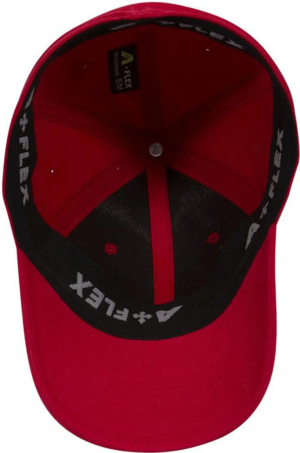 Otto 94-518 ?Otto A-flex’ Fitted 6 Panel Low Profile Baseball Cap - Red - 7’’ - 7 1/4’’