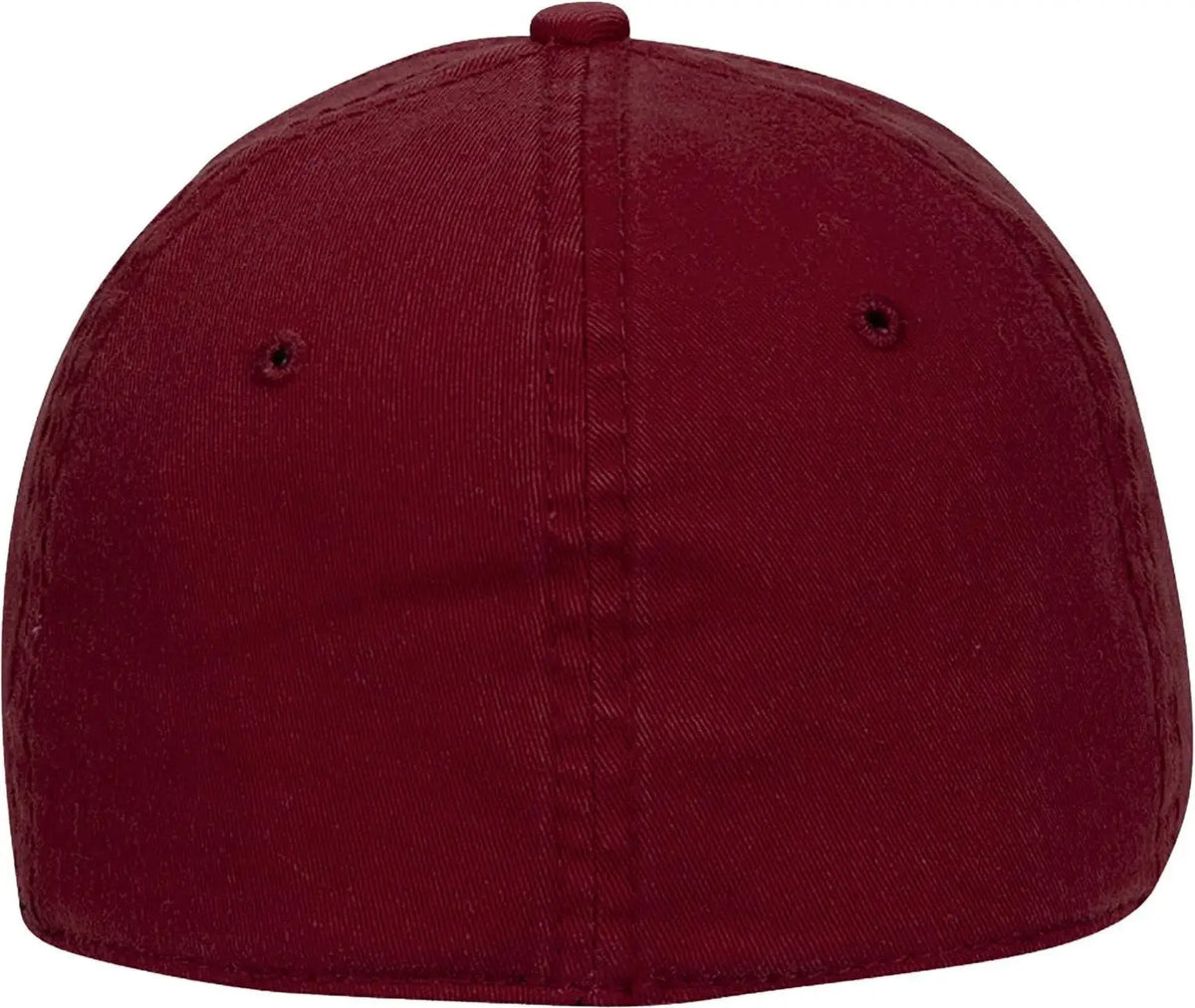 Otto 94-737 ?Otto A-flex’ Fitted 6 Panel Low Profile Baseball Cap - Maroon - 7’’ - 7 1/4’’