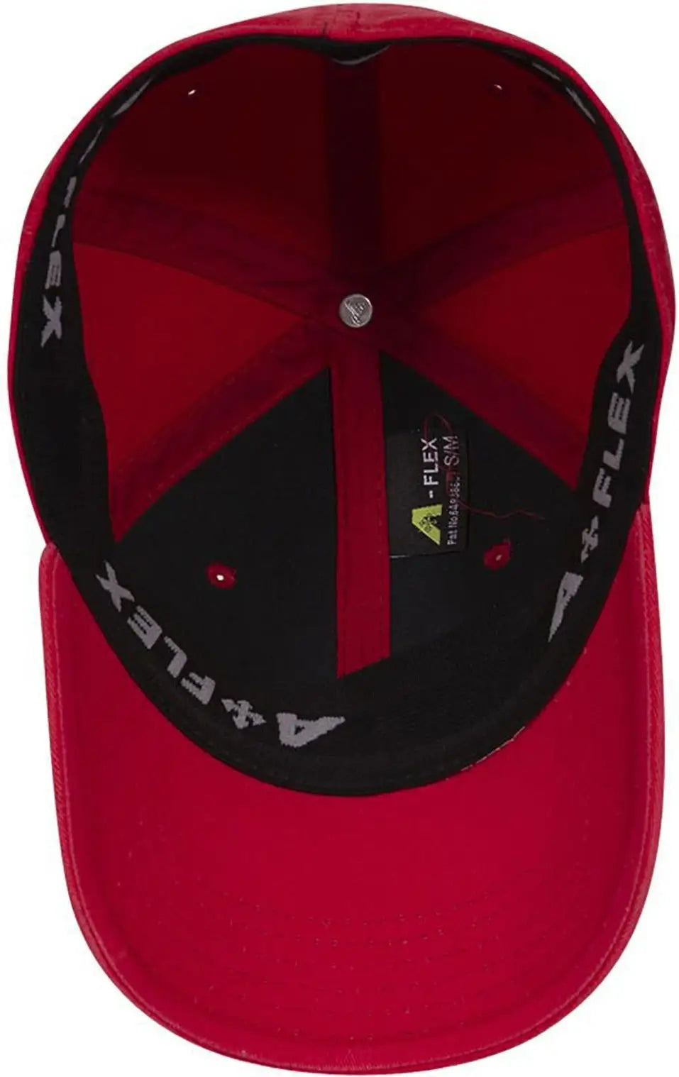 Otto 94-737 ?Otto A-flex’ Fitted 6 Panel Low Profile Baseball Cap - Red - 7’’ - 7 1/4’’