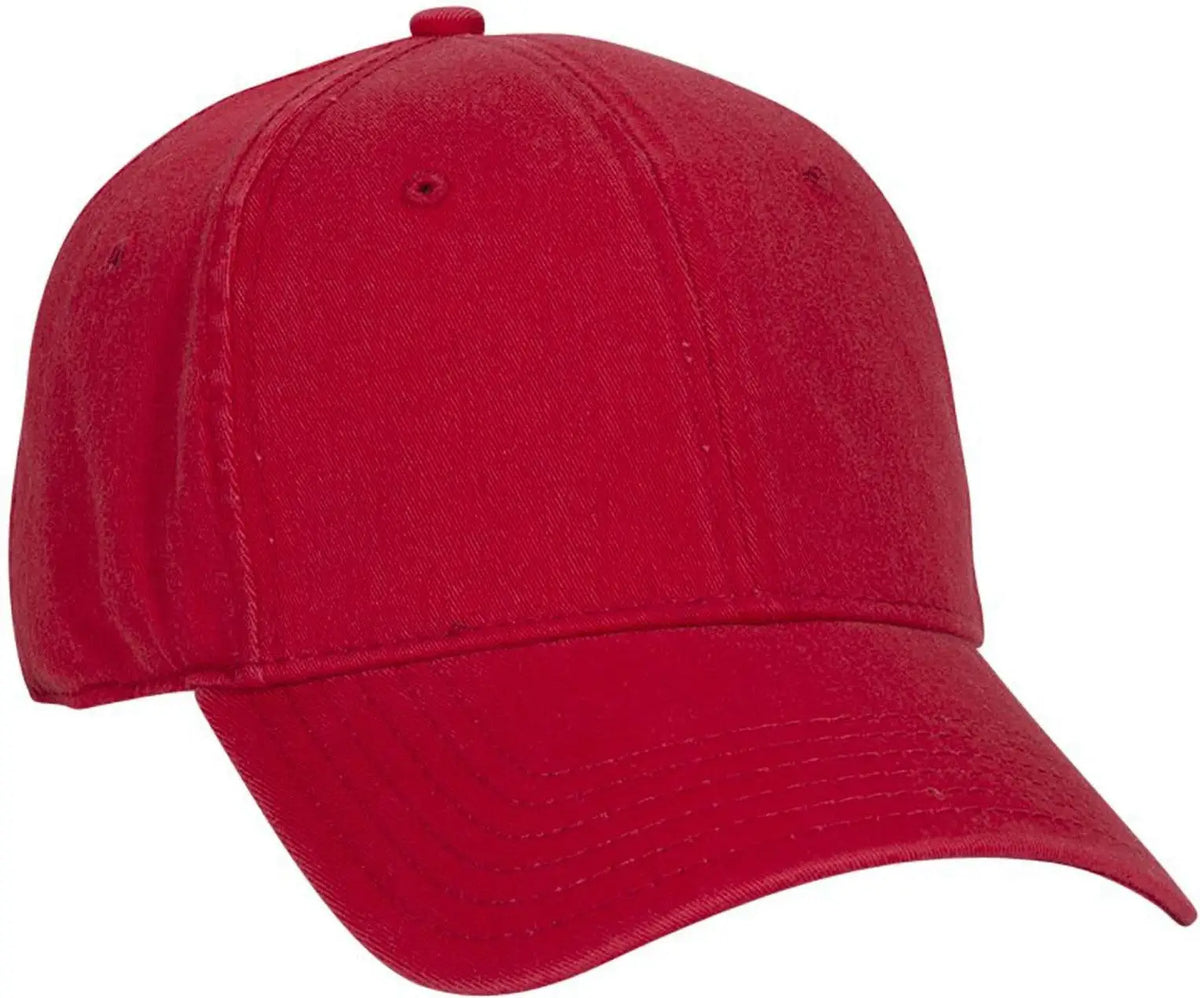 Otto 94-737 ?Otto A-flex’ Fitted 6 Panel Low Profile Baseball Cap - Red - 7’’ - 7 1/4’’