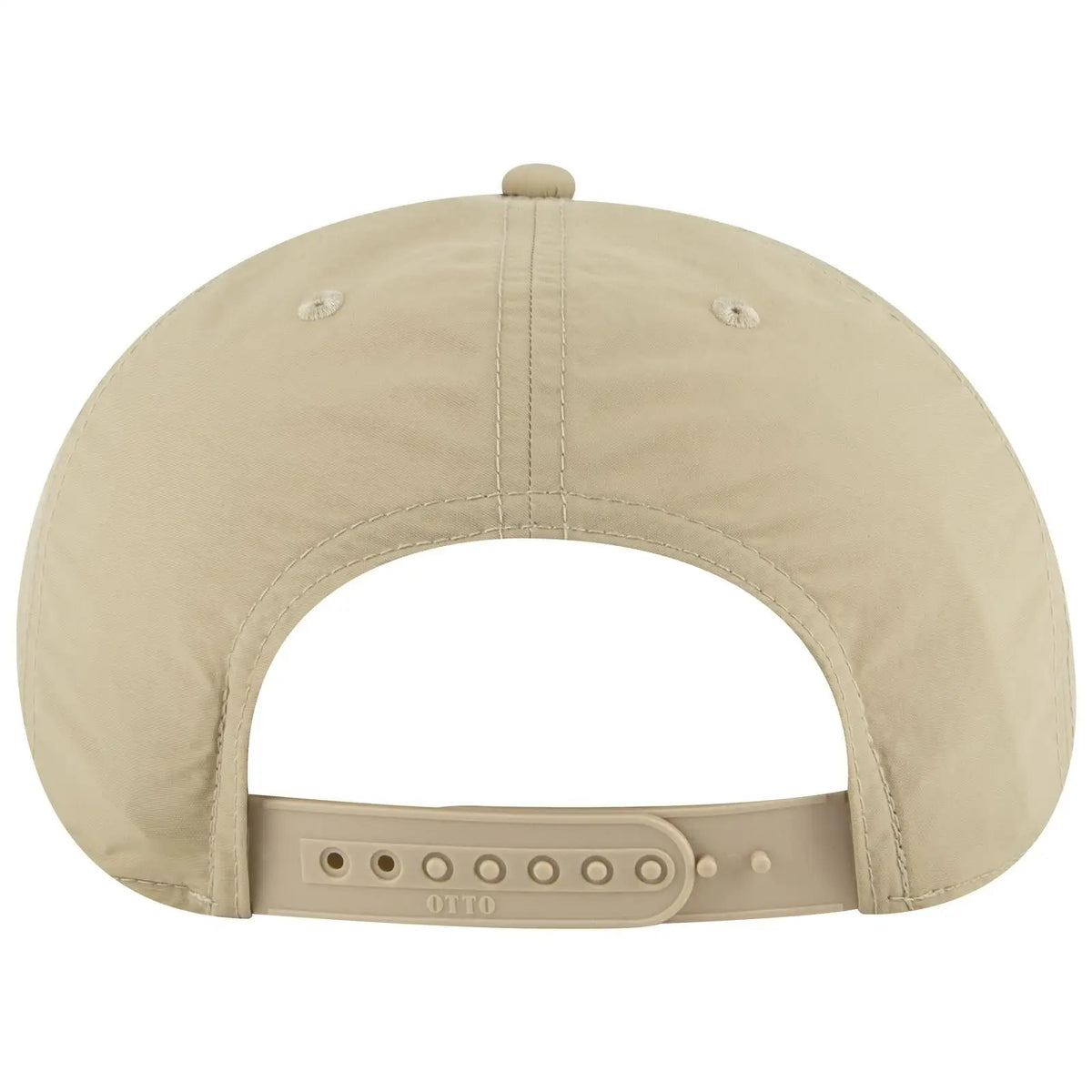 Otto 9505-2 5 Panel Pro Style Baseball Cap - Khaki - 7 3/8’’ - 5/8’’