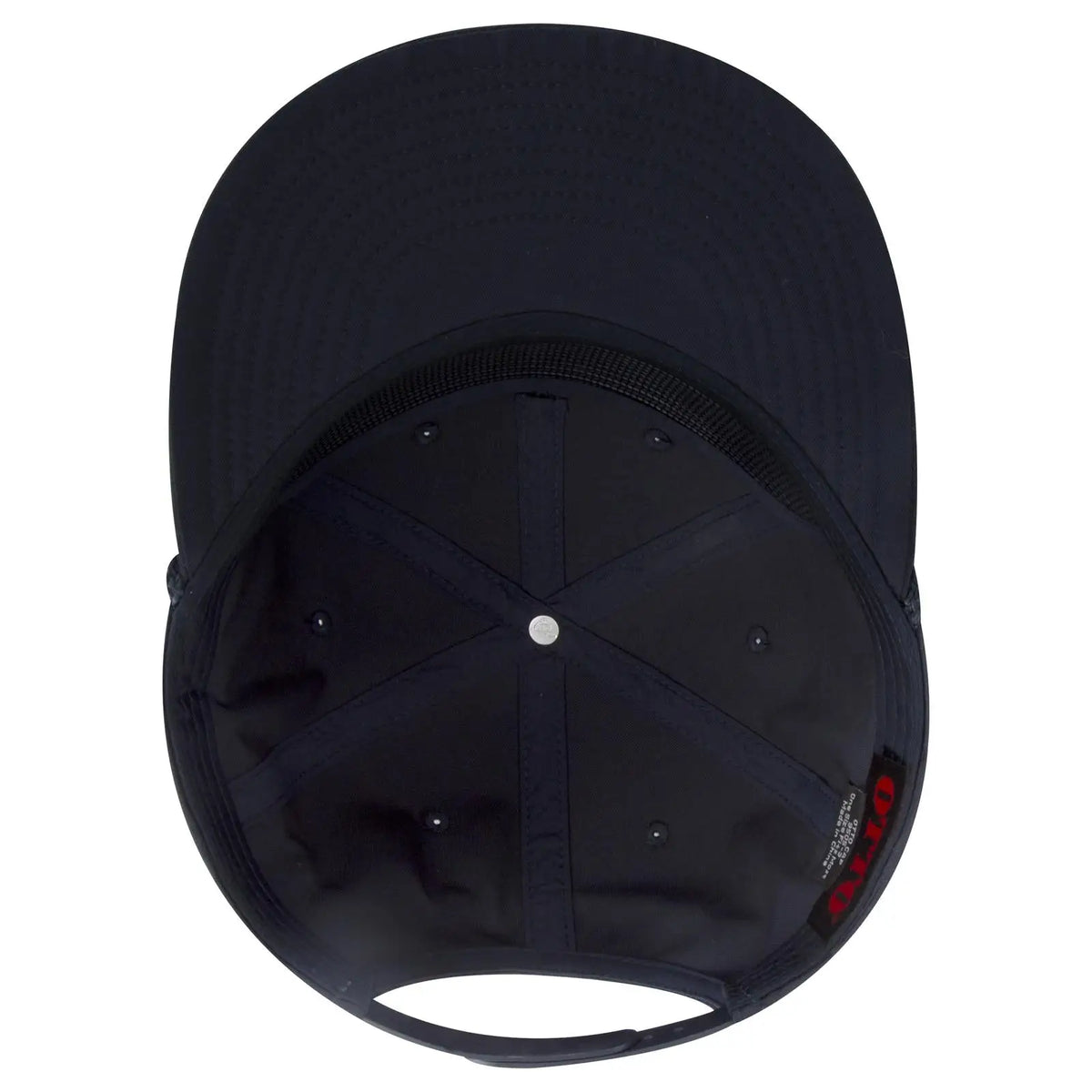Otto 9505-3 5 Panel Pro Style Baseball Cap - Navy - 7 3/8’’ - 5/8’’