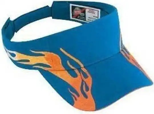 Otto 96-541 Sun Visor - Royal com Burntorange - Burnt Orange / one Size Fits Most