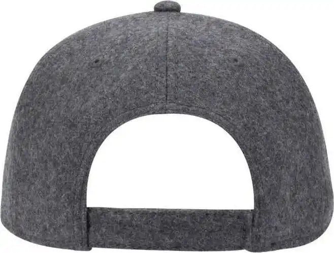 Otto 99 1242 5 Panel Low Profile Baseball Cap Heather Gray / one Size Fits Most