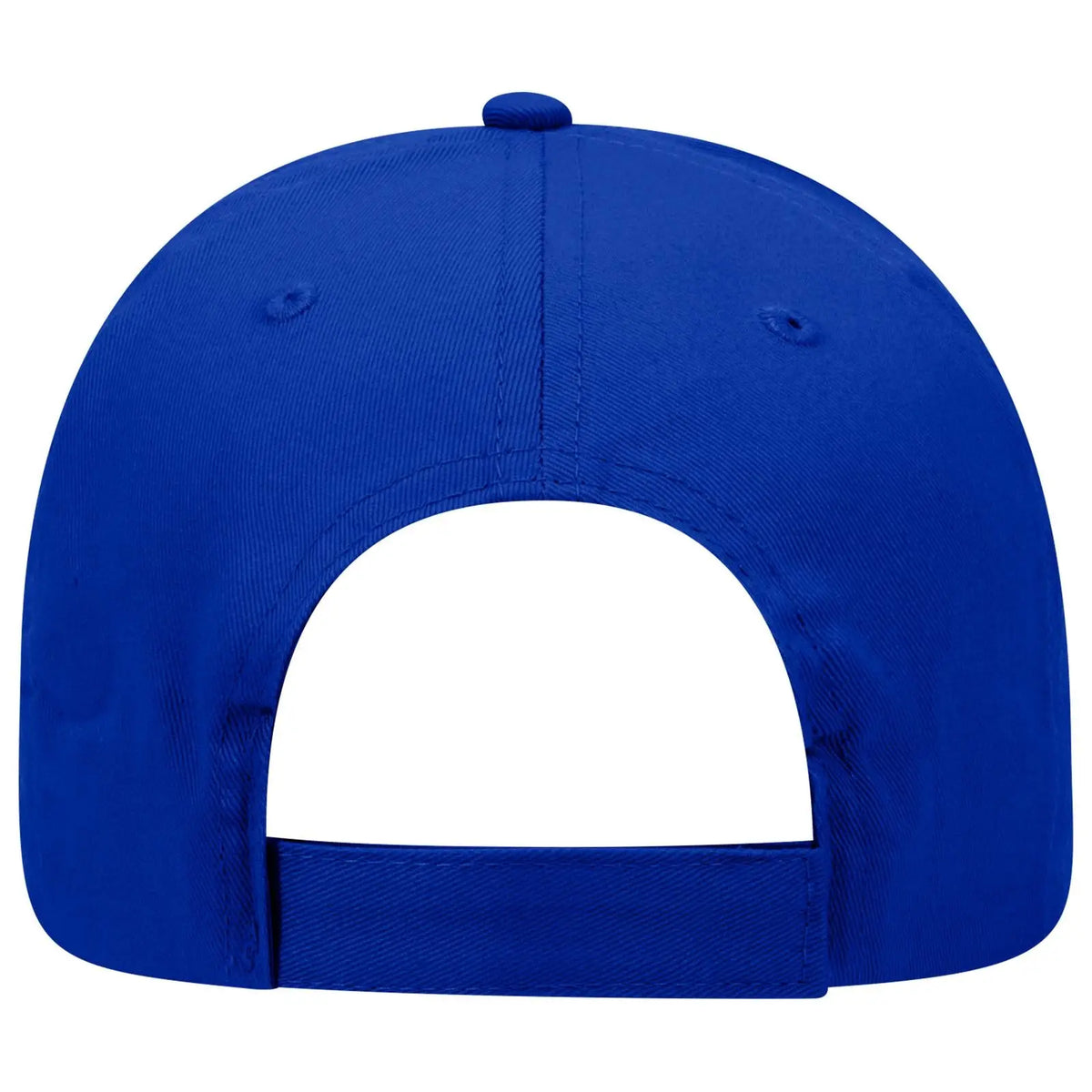 Otto 99-598 5 Panel Low Profile Baseball Cap - Royal - 7 3/8’’ - 5/8’’