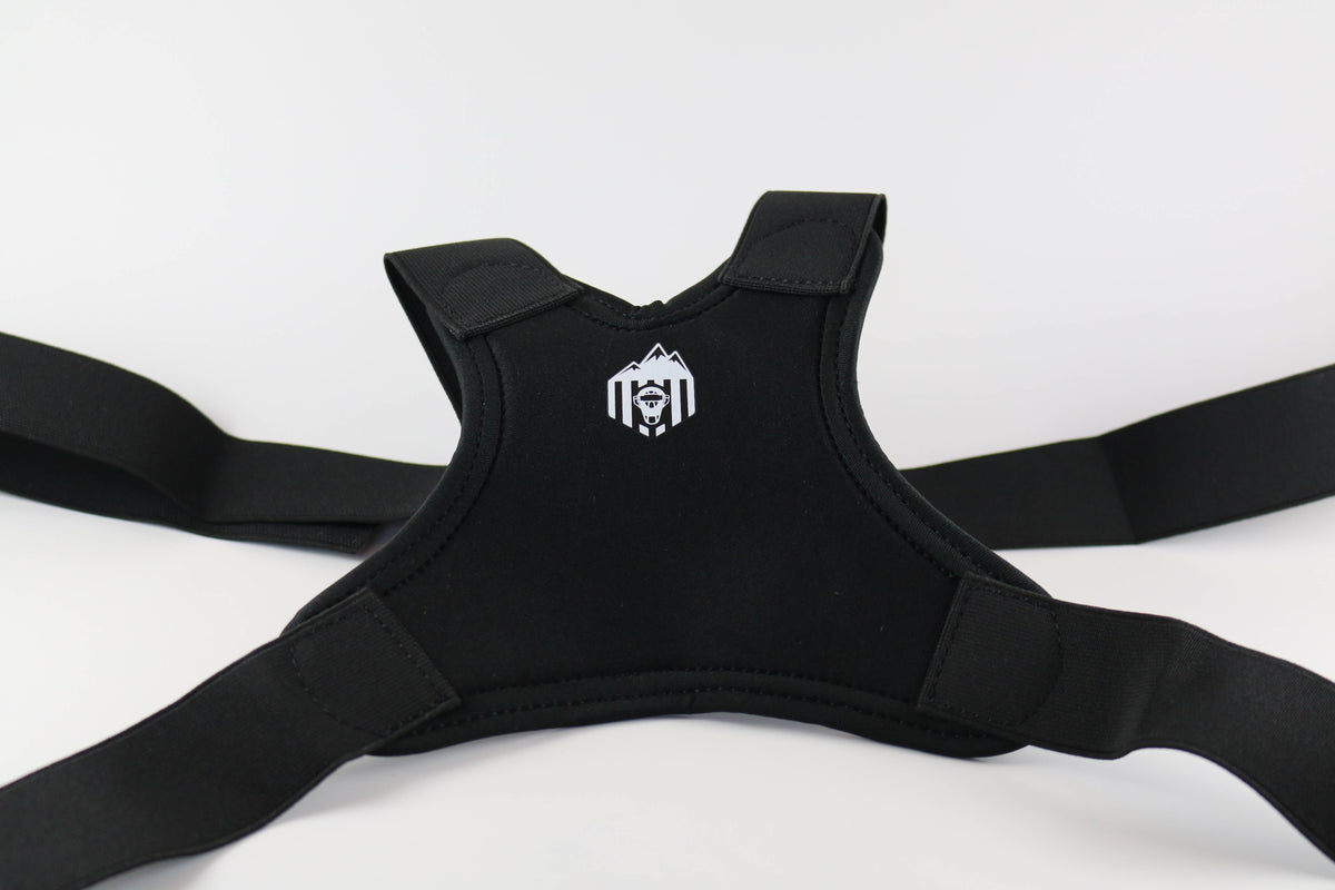 Out West Officials Chest Protector Harness - Black