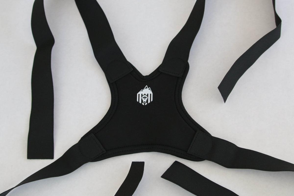 Out West Officials Chest Protector Harness - Black