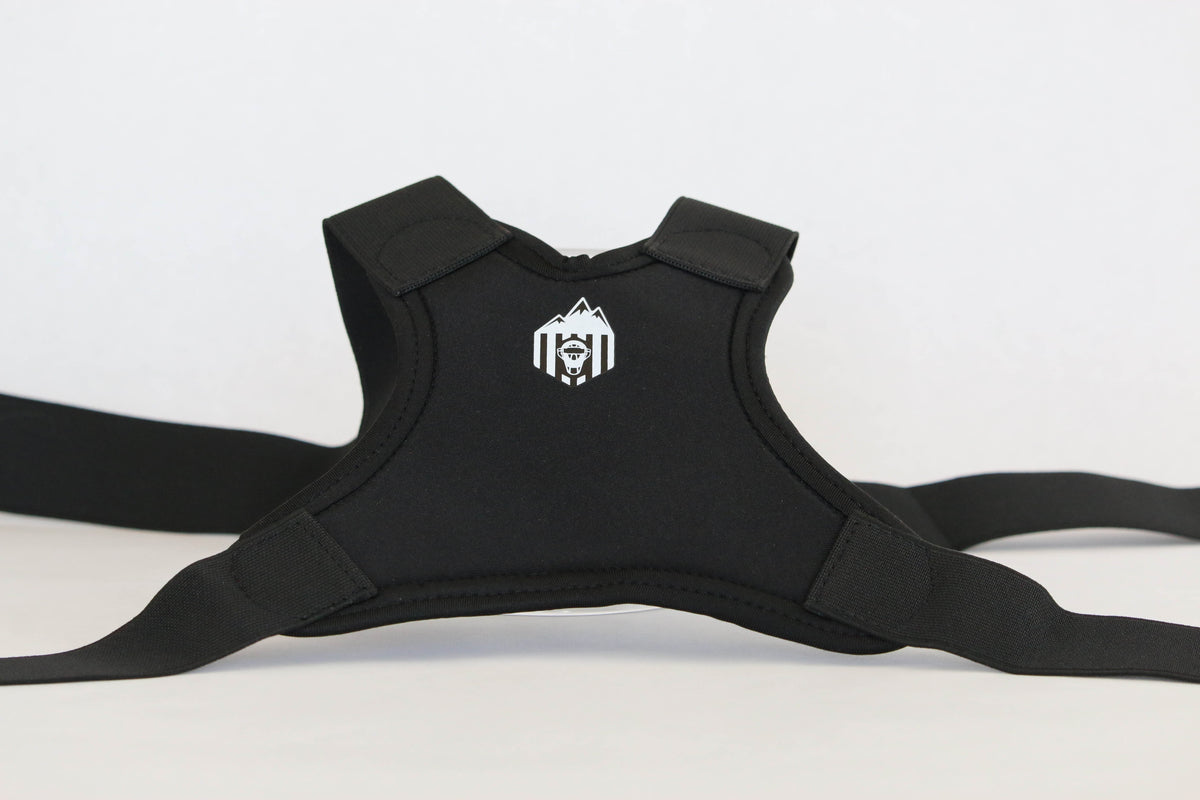 Out West Officials Chest Protector Harness - Black