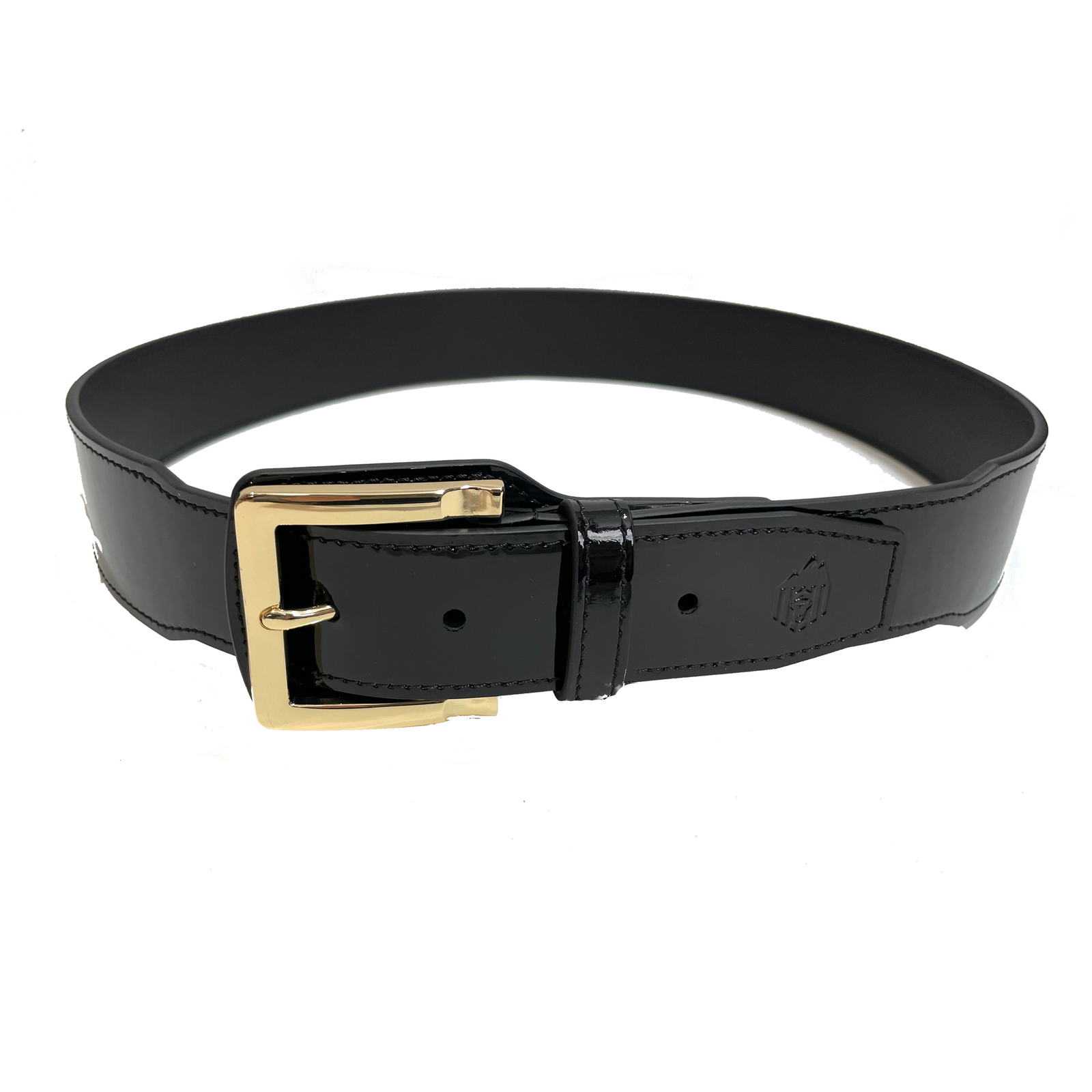 Out West Officials Japanese-style Umpire Belt - Black Gold Buckle