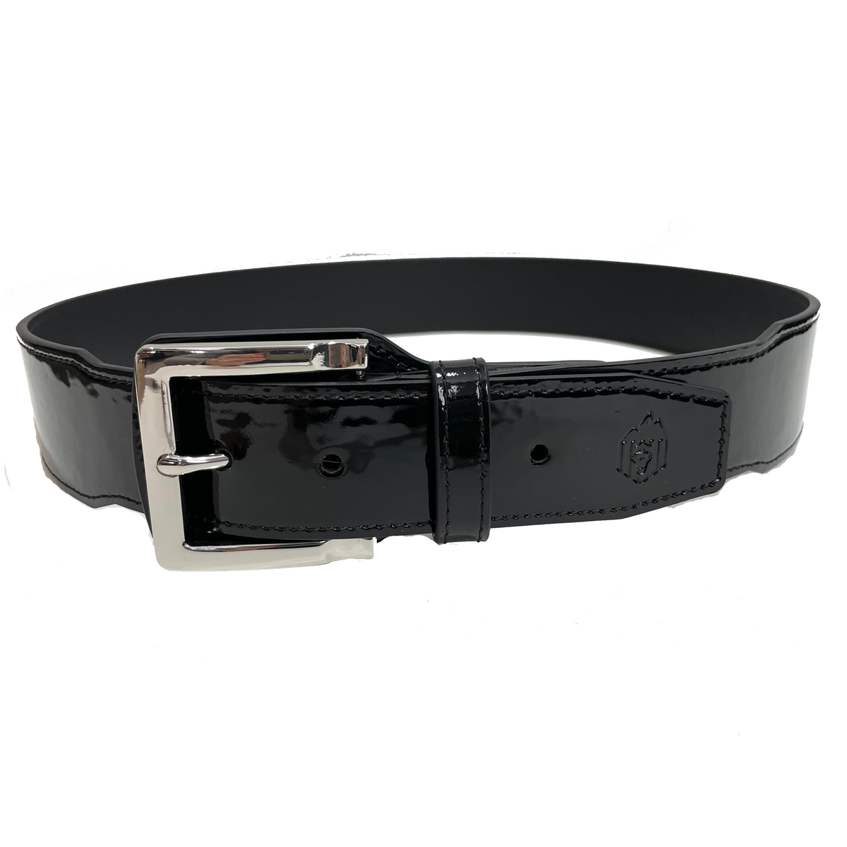 Out West Officials Japanese-style Umpire Belt - Black Silver Buckle