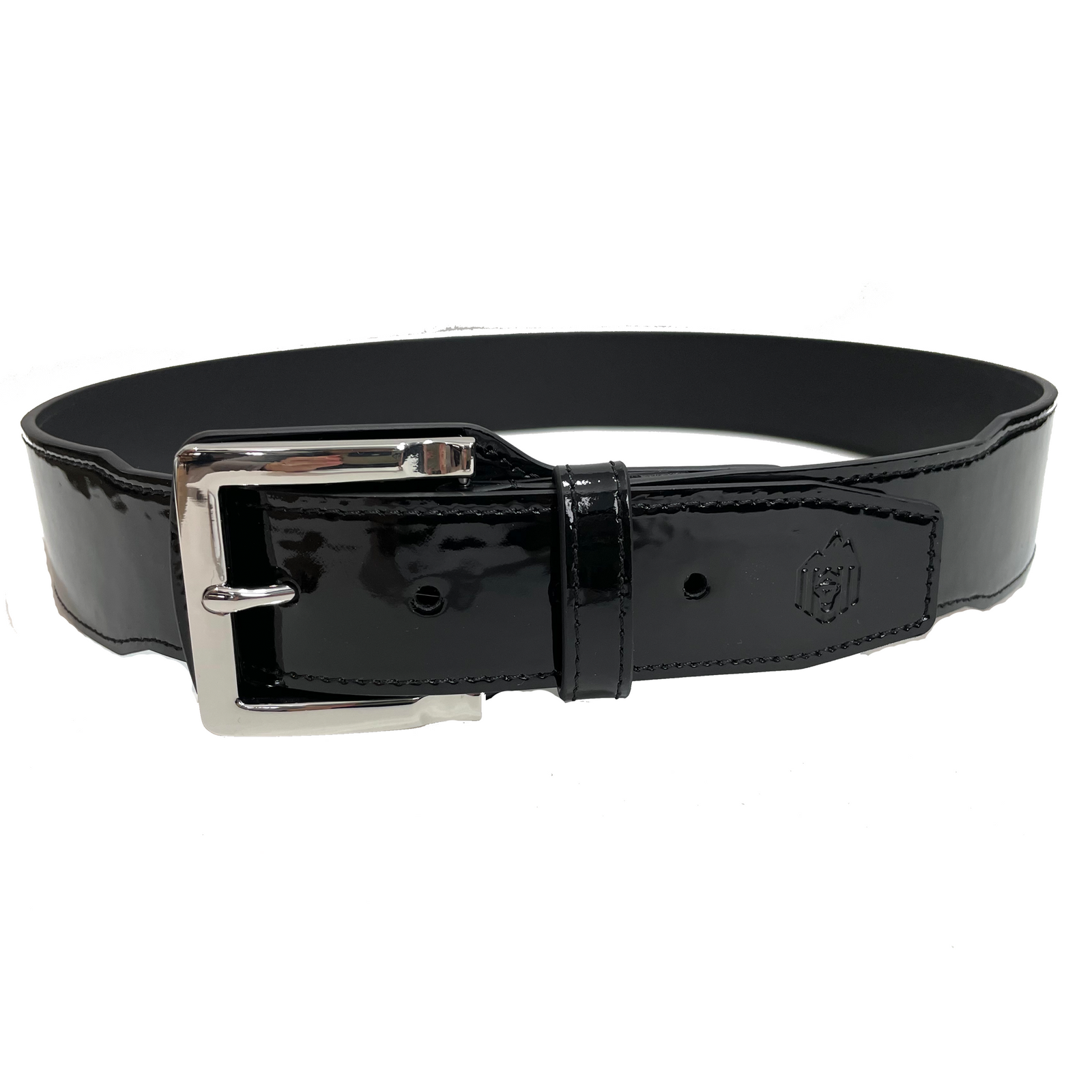 Out West Officials Japanese-style Umpire Belt - Black Silver Buckle