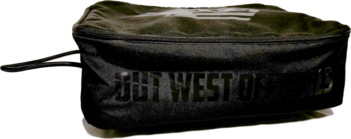 Out West Officials Utility Shoe Bag - Black