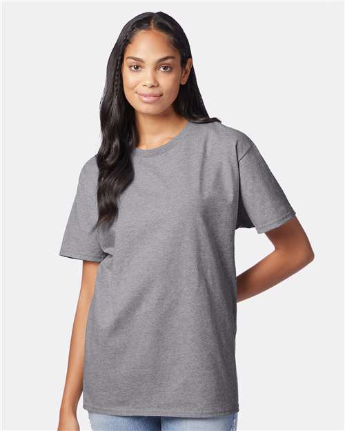 Oxford Grey Authentic T-Shirt - 5250