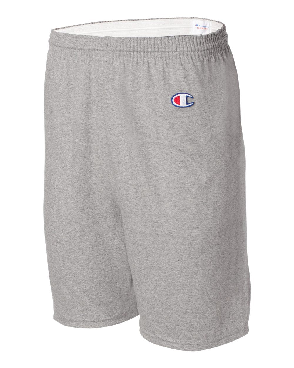 Oxford Grey Heather Cotton Gym Shorts - 8187