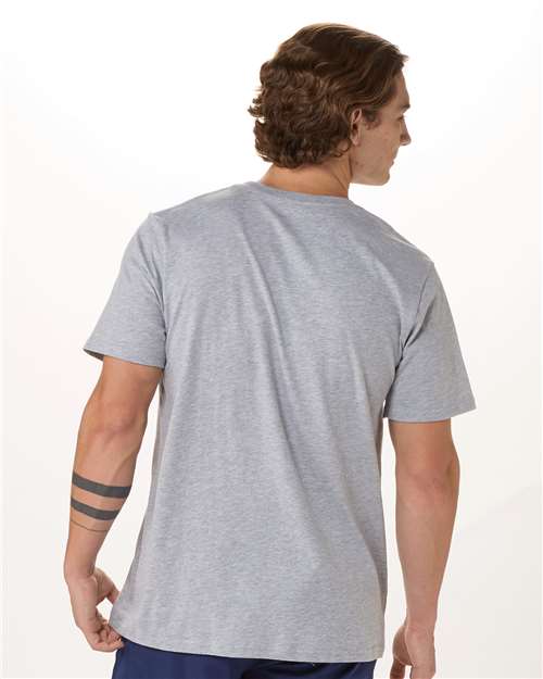 Oxford Heather Basic Crew T-Shirt - BM2103