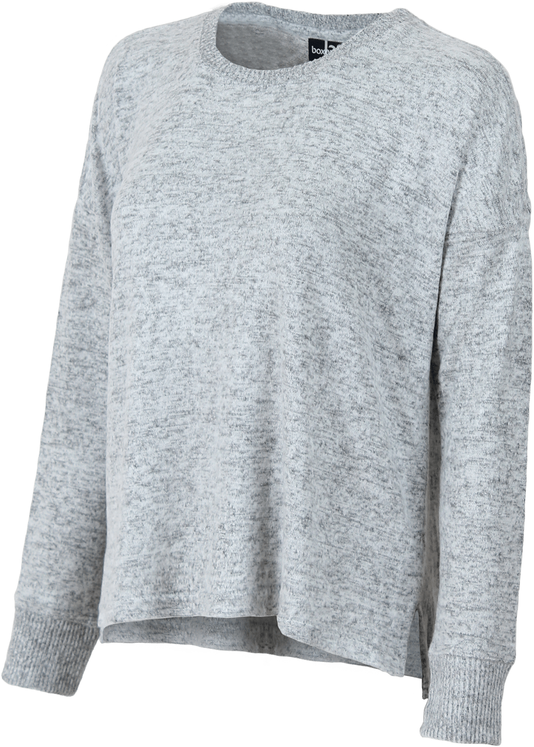OXFORD HEATHER BOXERCRAFT WOMEN'S  CUDDLE BOXY CREW  grouped