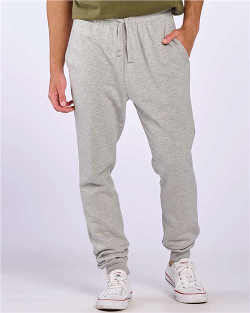Oxford Heather Fleece Joggers - BM6602