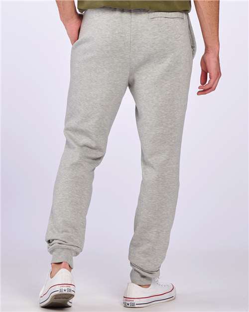 Oxford Heather Fleece Joggers - BM6602