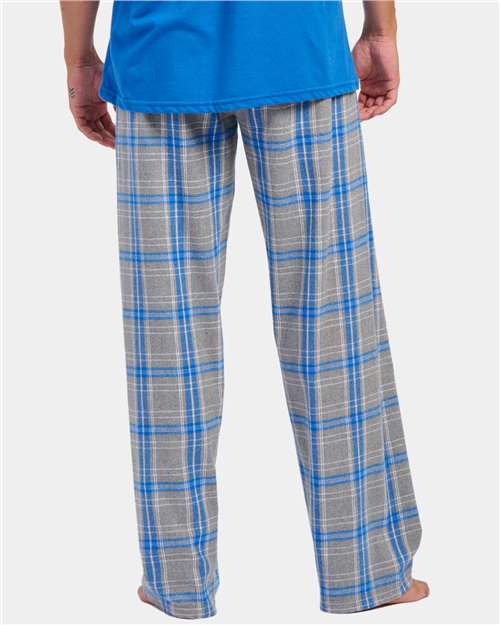 Oxford Heather/ Royal Kingston Harley Flannel Pants - BM6624
