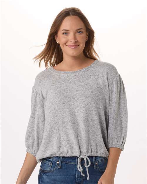 Oxford Heather Women&#39;s Cuddle Puff Sleeve - BW1101