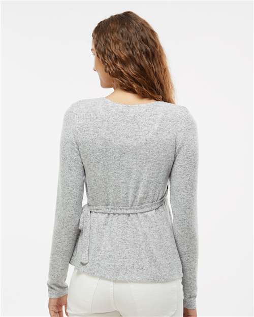 Oxford Heather Women's Cuddle Wrap Top - BW1301