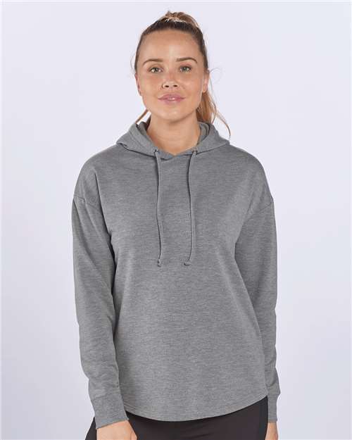 Oxford Heather Women&#39;s Dream Fleece Hooded Pullover - BW5301