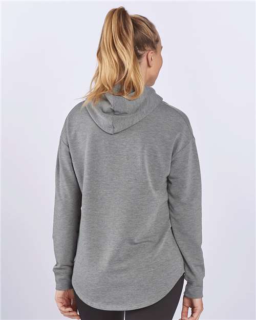 Oxford Heather Women&#39;s Dream Fleece Hooded Pullover - BW5301