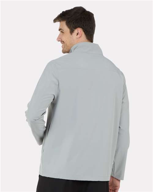 Oxford Quarter-Zip Stretch Pullover - BM5206