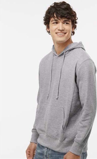 Oxford Ripple Fleece Hooded Sweatshirt - 8706