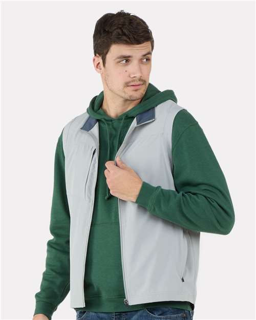 Oxford Stretch Woven Vest - BM5502