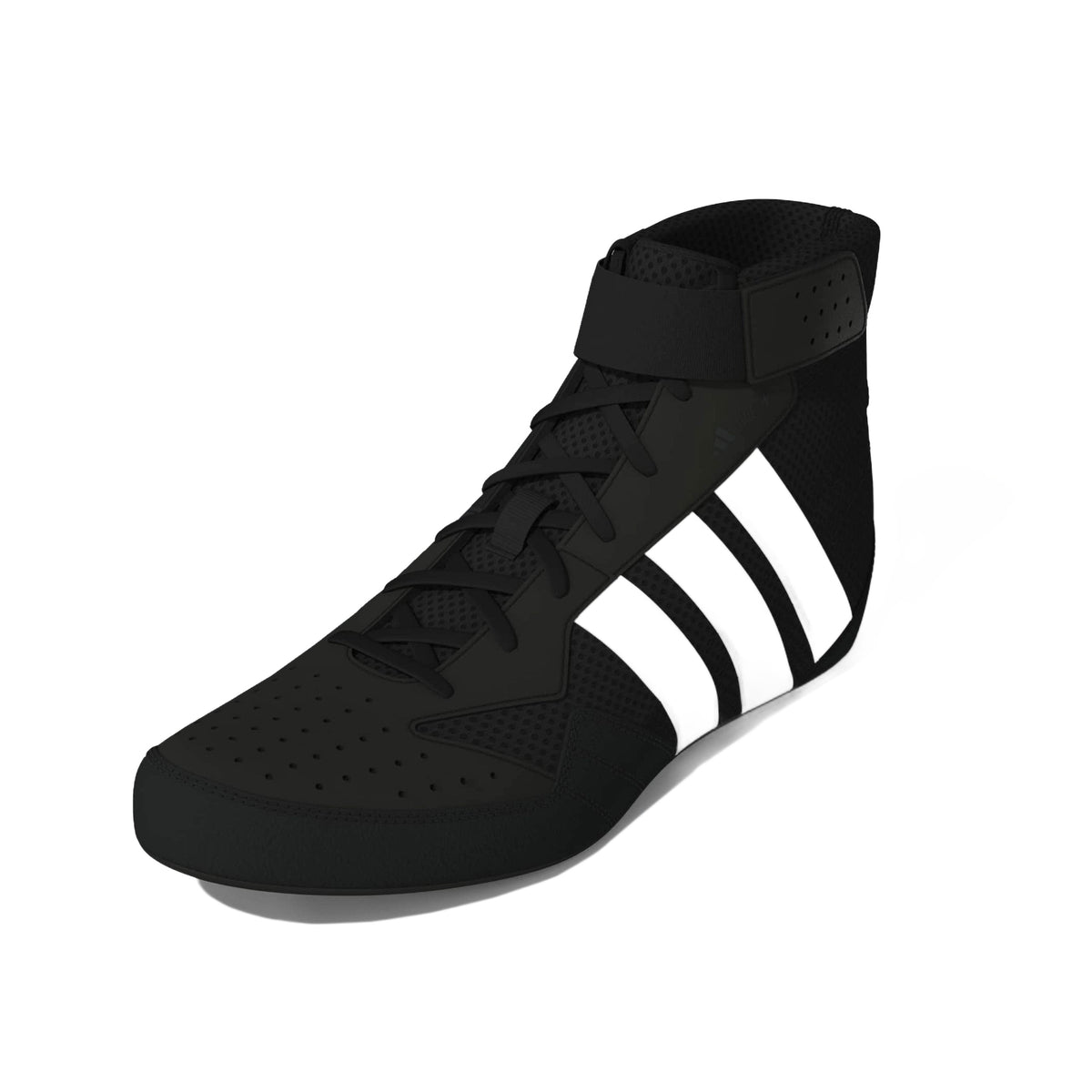 Adidas 239 Hvc Plus Wrestling Shoes - Black White
