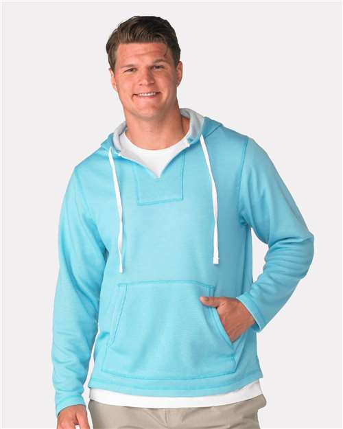 Pacific Blue Heather Baja Pullover - BM5301