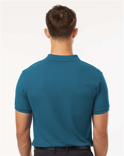 Pacific Blue Pique Polo - 62800